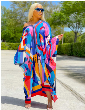 Boho Summer Beach Maxi Dress - Gaun Maxi Boho Seksi V-nexk Sutra